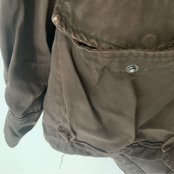 Aritzia Wilfred Free Anorak Style 100% Lyocell Hooded Coat L - Picture 8 of 10